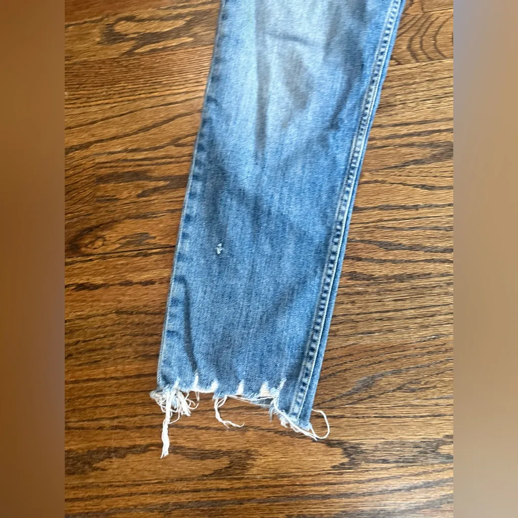 Rag & Bone | Dre Low Rise Silm Boyfriend Distressed Jeans Size  27 Y2K - Image 2