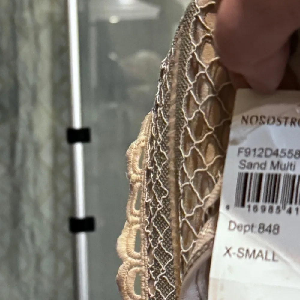 Adelyn Rae silver / Nude Dress XS NWT - Image 11