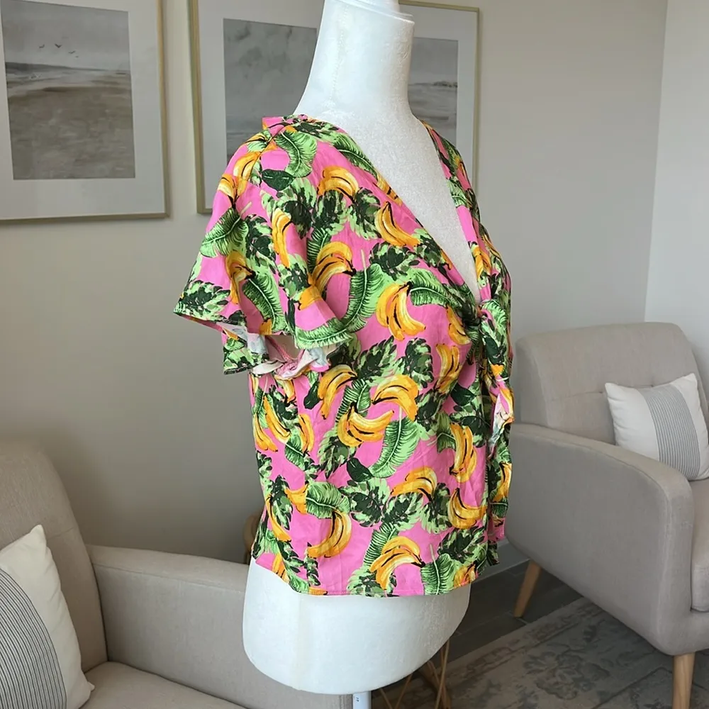 BuddyLove Banana Havana Tie Front V - Image 3