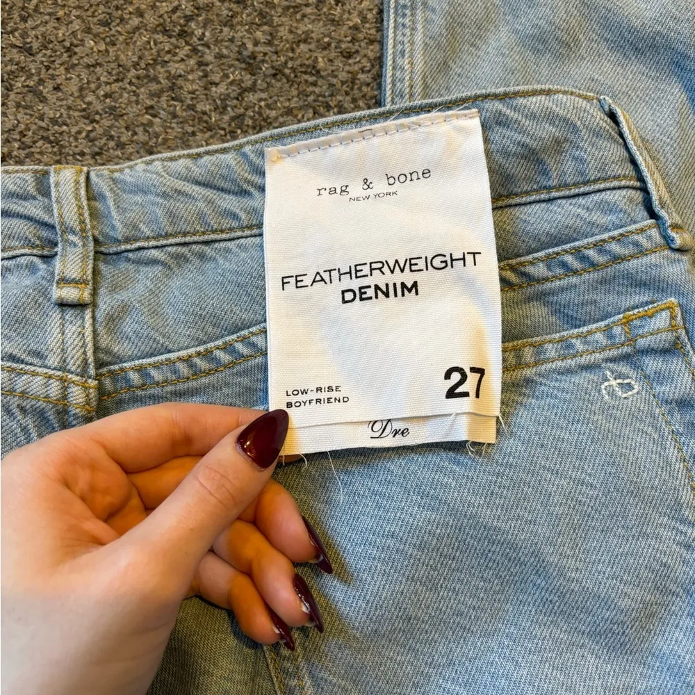 Rag & Bone Low Rise Jeans - Image 4