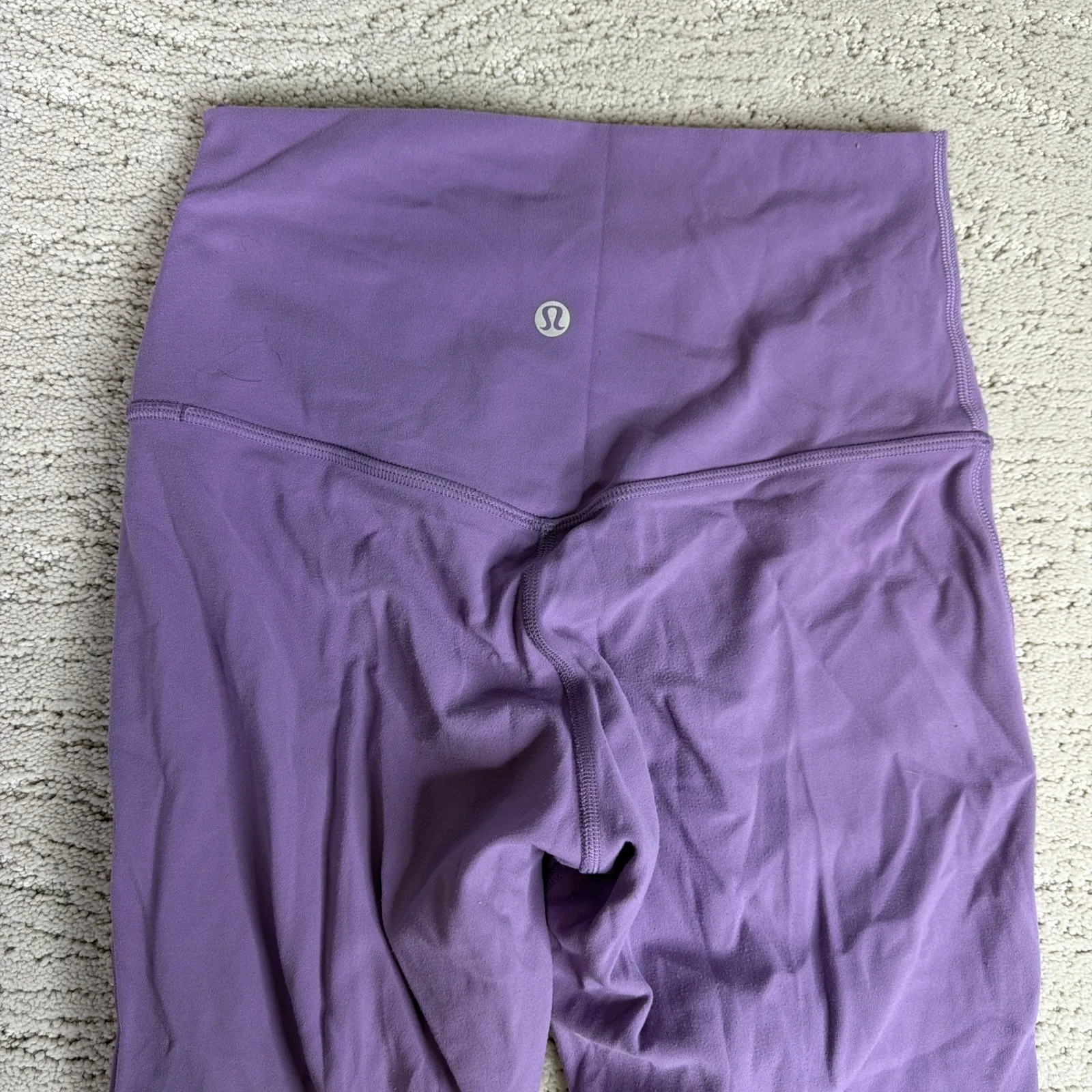 Women's Lululemom Size 4 Align Pant 25" Purple High Rise Athletic - Image 3