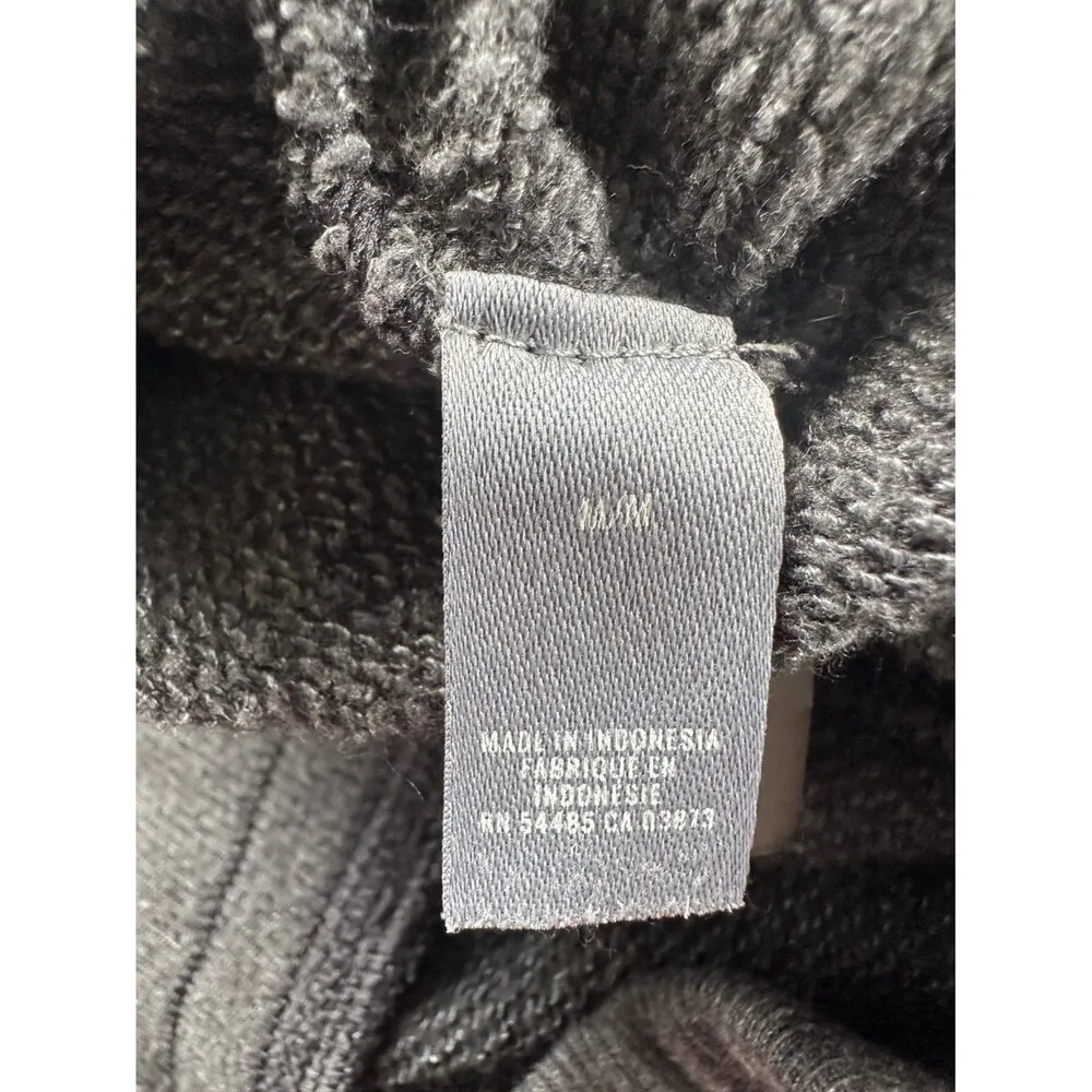 Aerie Women's Black Wide Elastic Band Side Lace Up Loungewear Shortie Shorts M - Image 5