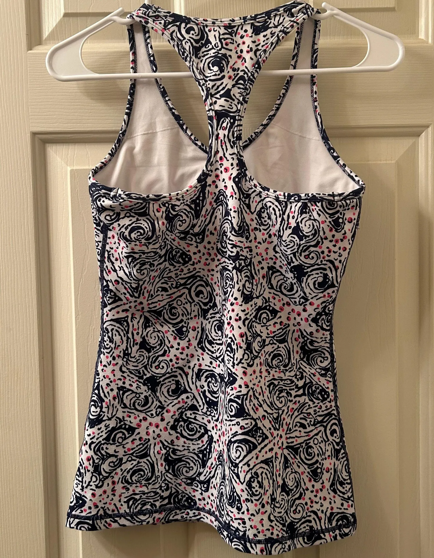 Luxletic Indigo Star Crush Tank Top Size Small Hip Length - Image 2