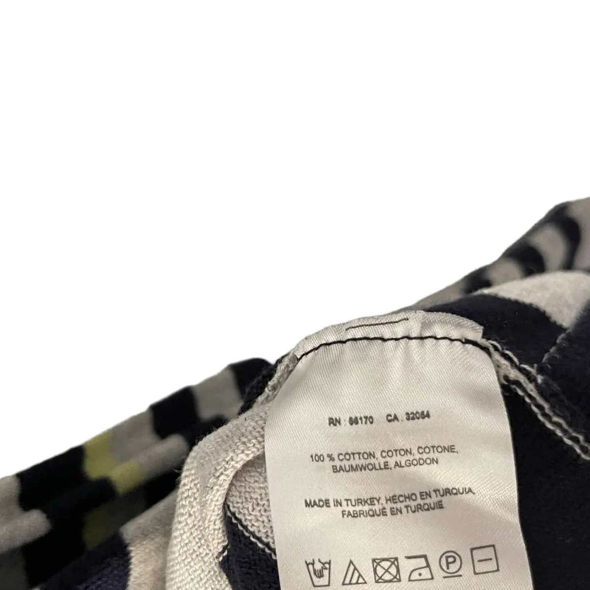 Anthropologie Moth Size XS Striped Waterfall Open Front‎ Tie Cardigan Sweater - Image 6