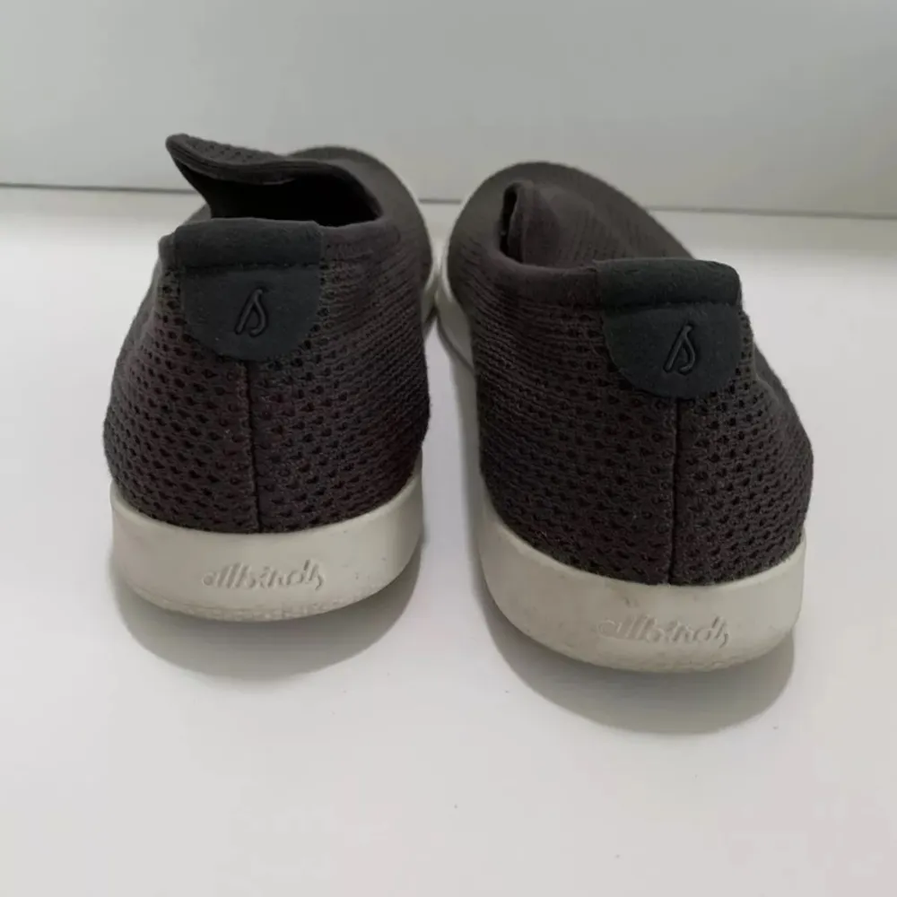 Allbirds Gray Merino Wool Slip On Shoes Tree Loungers 7 Sneakers Knit RARE HTF - Image 4