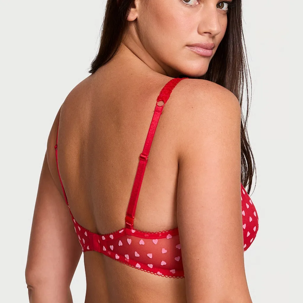 Victoria‎ Secret Tease Hearts Unlined Demi Bra - Image 2