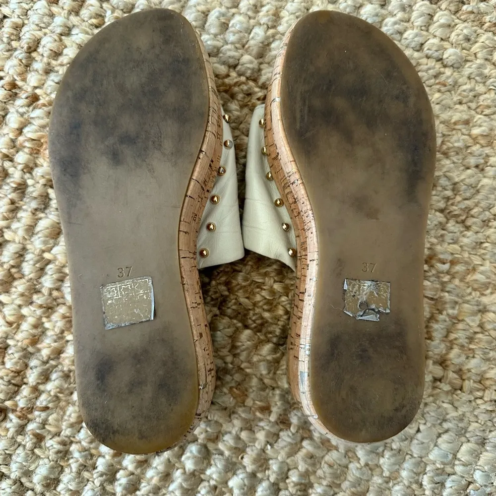 KURT GEIGER Women's Monica Croc-embossed Platform Slide size 37 - Image 7