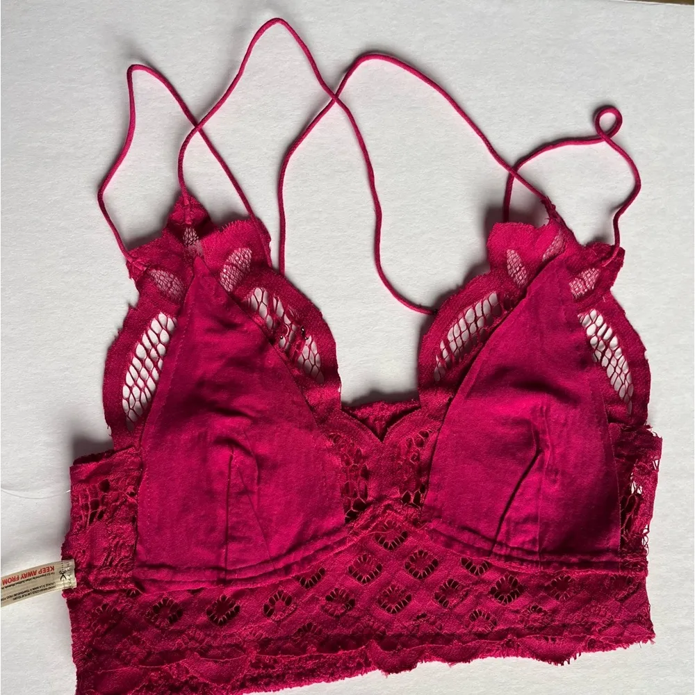 Free People Adella Bralette in rose hypnotic - Image 6