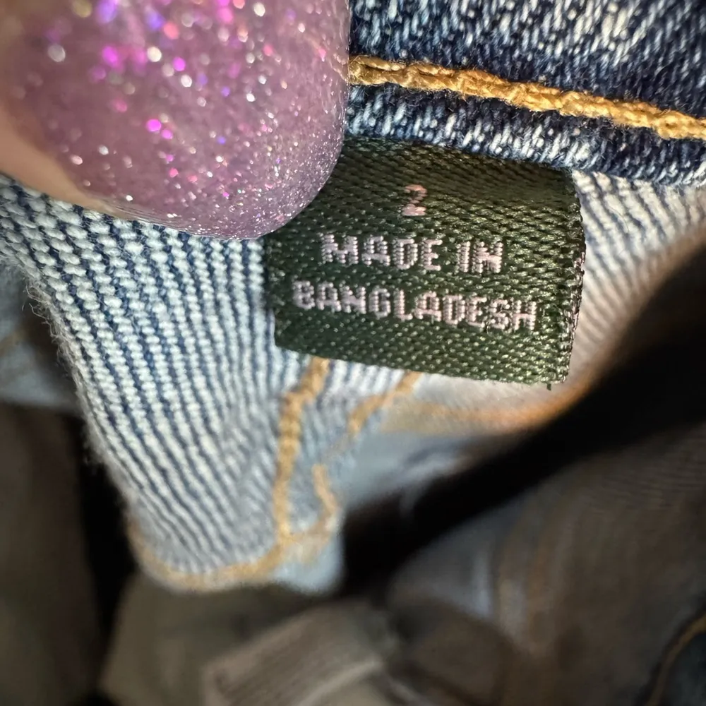 2/$10 Wild Fable Light Blue Ripped Ankle Jeans Highest Rise Mom Jean - Image 6