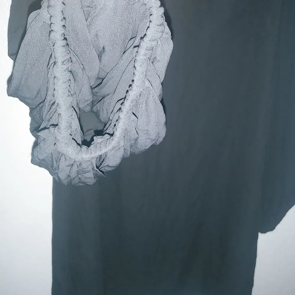 Sharagano 12 Black Pleated Long Sleeves Mini Dress Funeral - Image 9