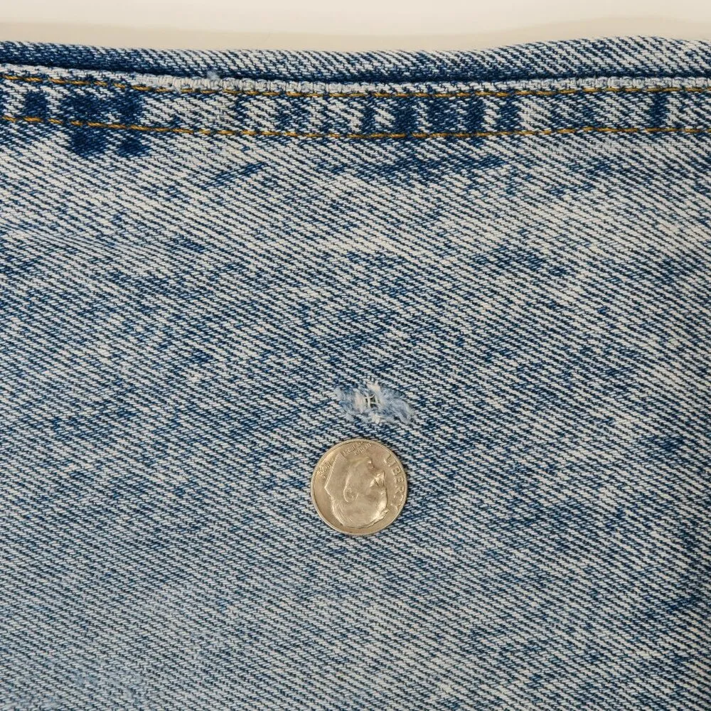 Vintage 80s Sasson Acid Wash Jeans Blue Size 26 - Image 8