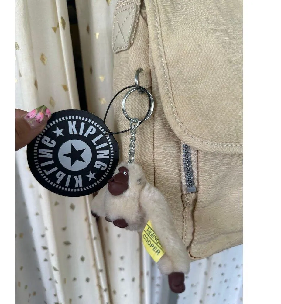 NWT Kipling Women's New Rita Cream Medium Adjustable Messenger Crossbody Bag - Image 3