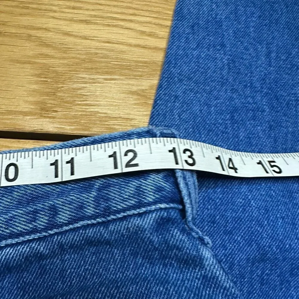 Vintage Lee jeans blue 8 long - Image 6