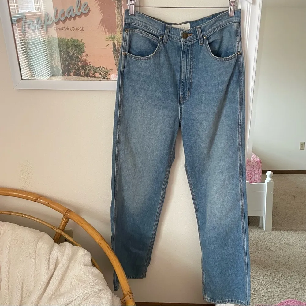 The. Great The Miner Wayne Long Jeans in Louisiana Wash Size 28 Blue - Image 3