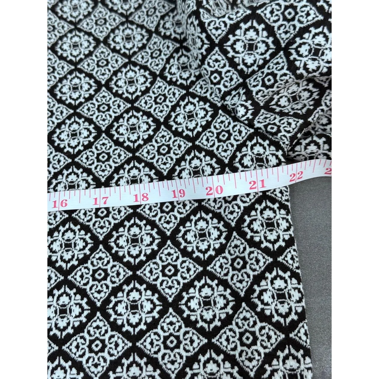 Philosophy Black Patterned Long Sleeves Collared Modern Coat Medium - Image 8