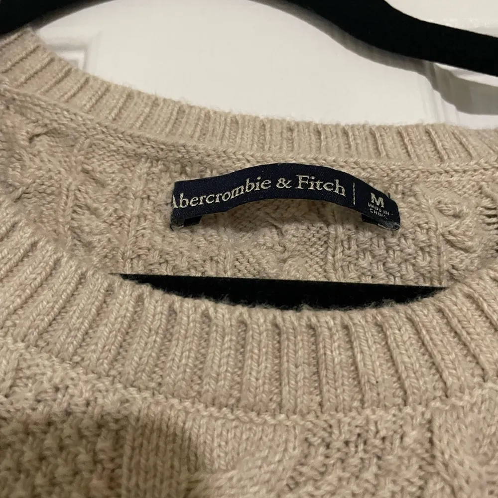 Abercrombie Sweater Dress Tan Size M - Image 2