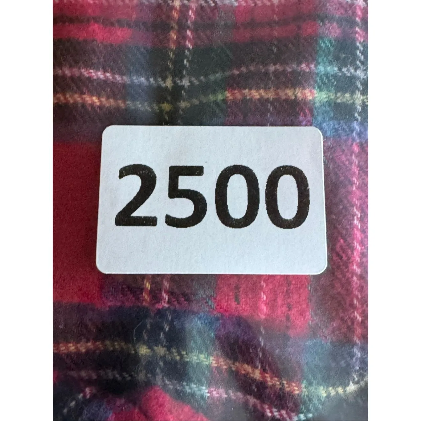 La Cera Lightweight Holiday Granny Flannel Red Plaid Night Gown Sz M #2500 Size M - Image 10