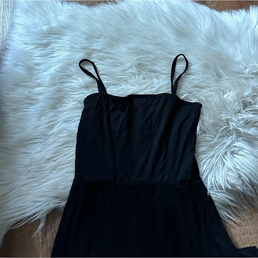 ARITZIA Wilfred Free Roseanne Fit And Flare Midi Dress In Black - Image 3