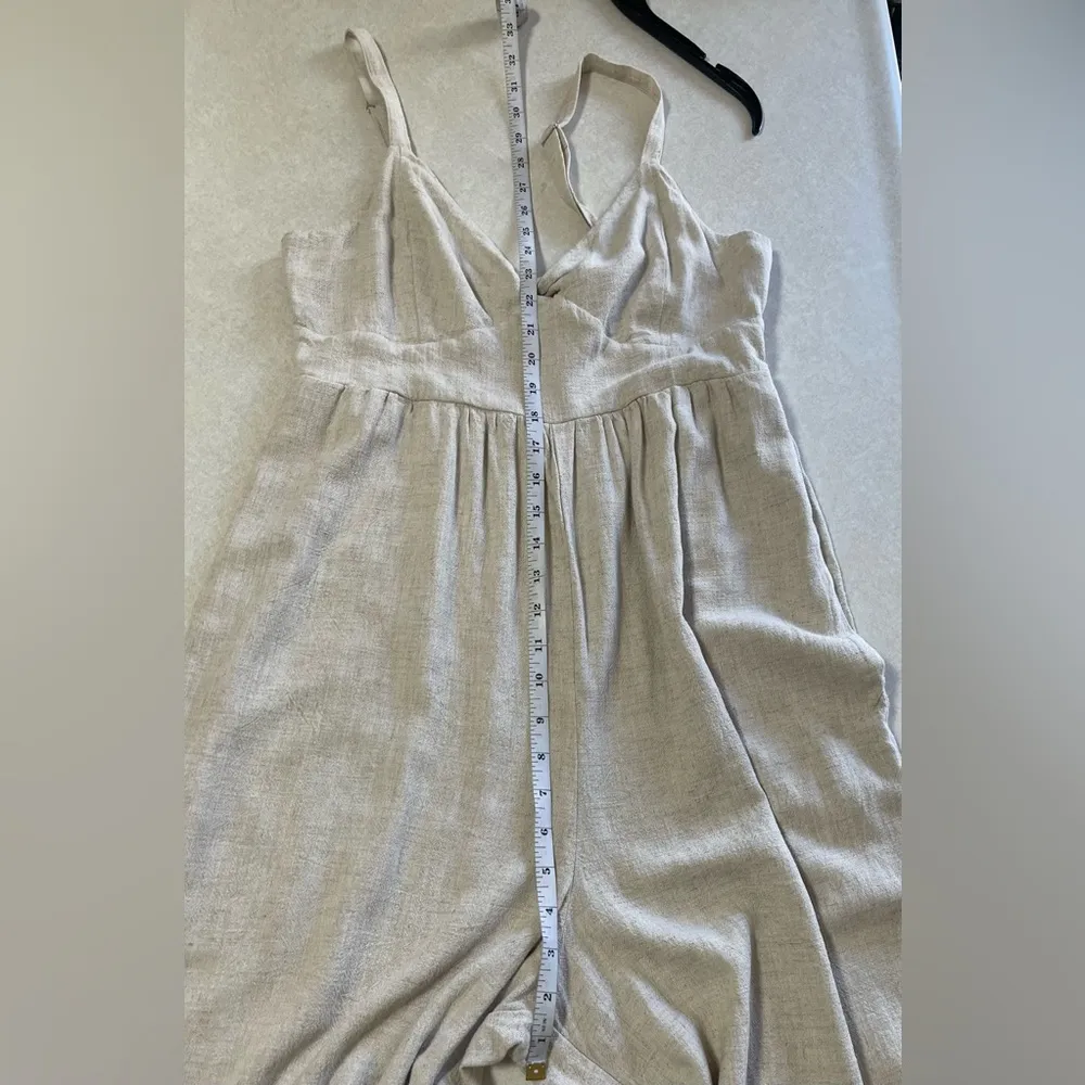 Gentle Fawn Women’s Tropez Cream Jumpsuit Natural Linen Size L - Image 16