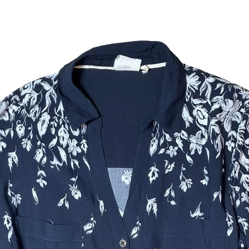 Anthropologie Lilka Lakeshore Navy Blue Jumpsuit | U.S. Woman’s Small - Image 5