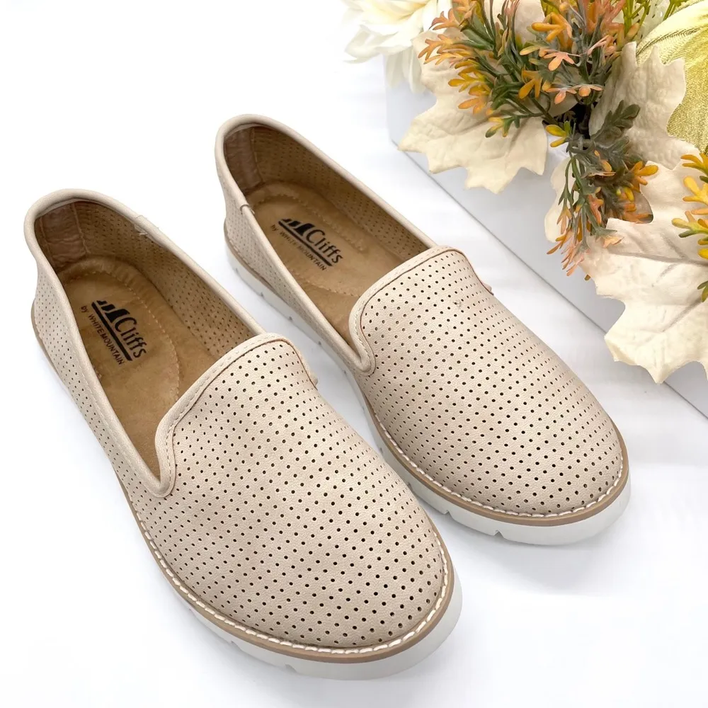 White Mountain Cliff by  Slip On Perforated Shoes - Image 2
