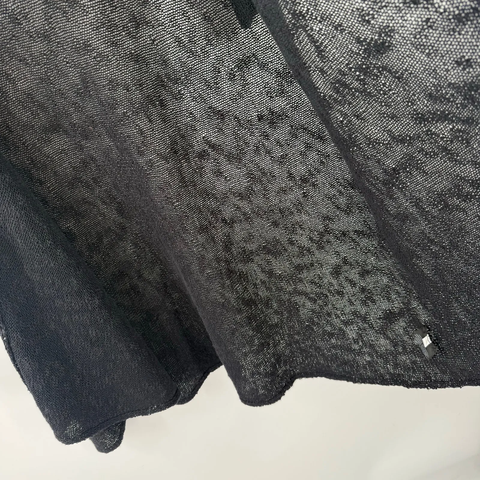 Eileen Fisher Cardigan Women's Small NEW Organic Linen Cotton Black Duster NWOT - Image 10