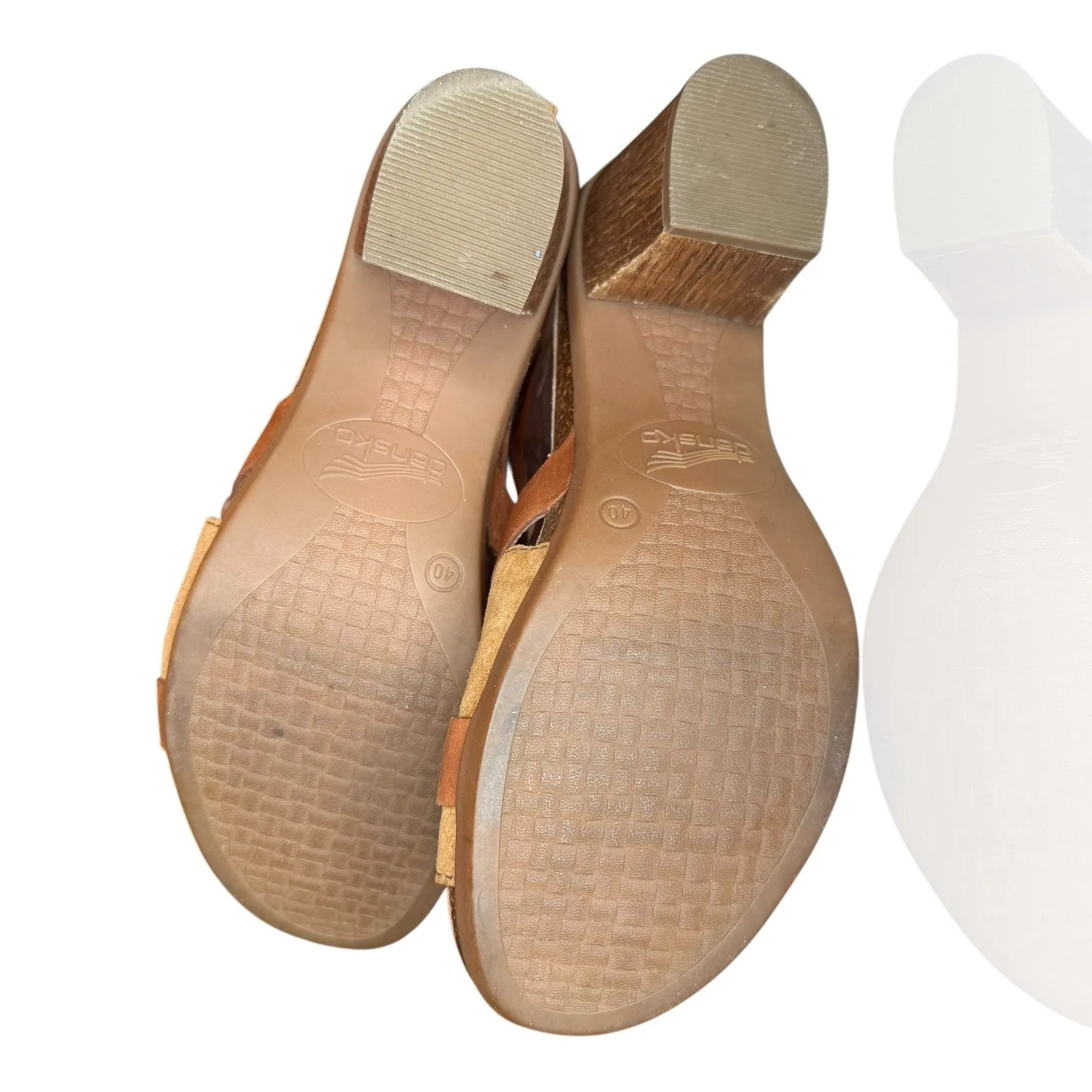 Dansko Suede Women's T Strap Ankle Sandal (40/9.5-10) Comfort Block Heel - Image 7