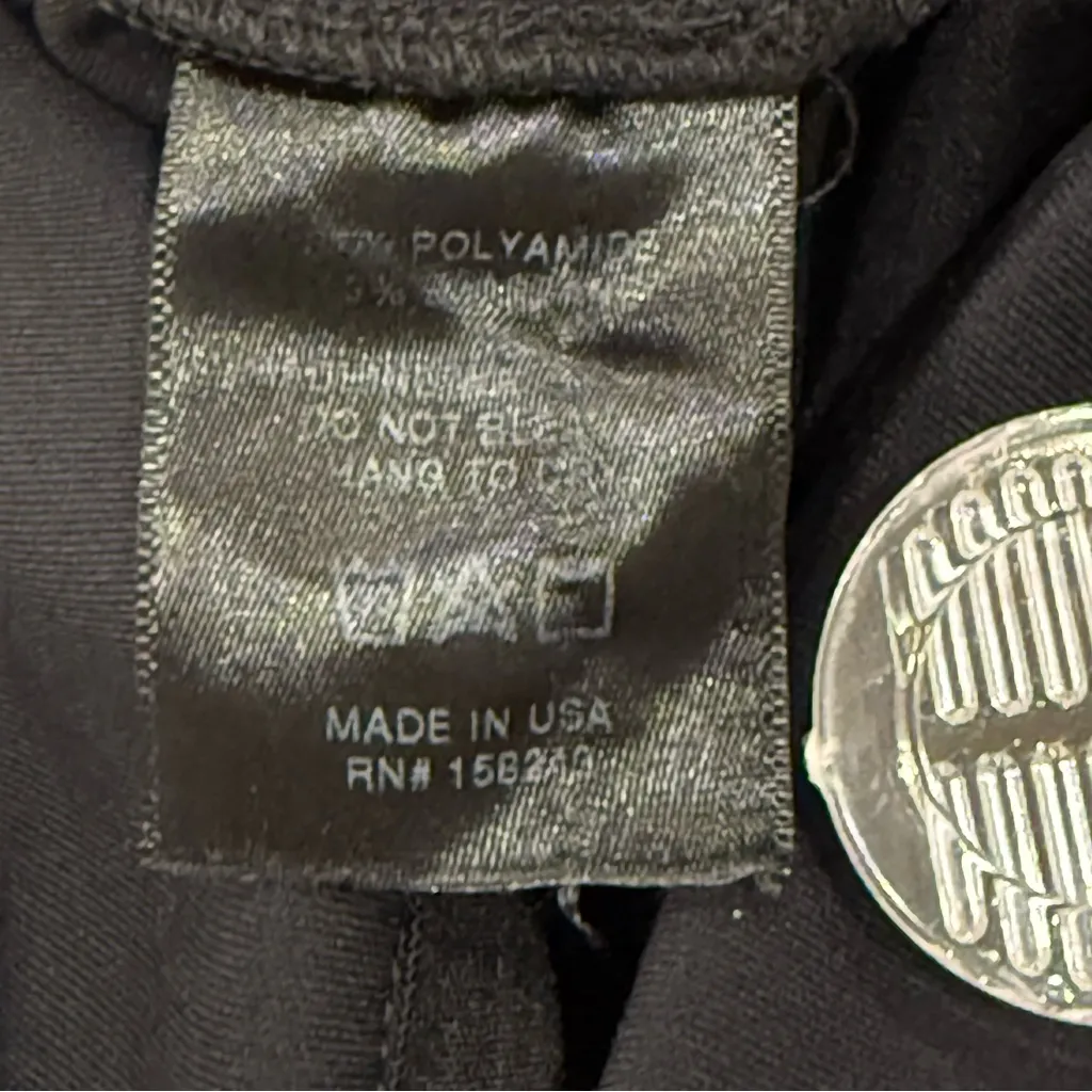 Ona By Yoon Chung The Flare Pants Leggings XS Black High Rise Textured Revolve - Image 8