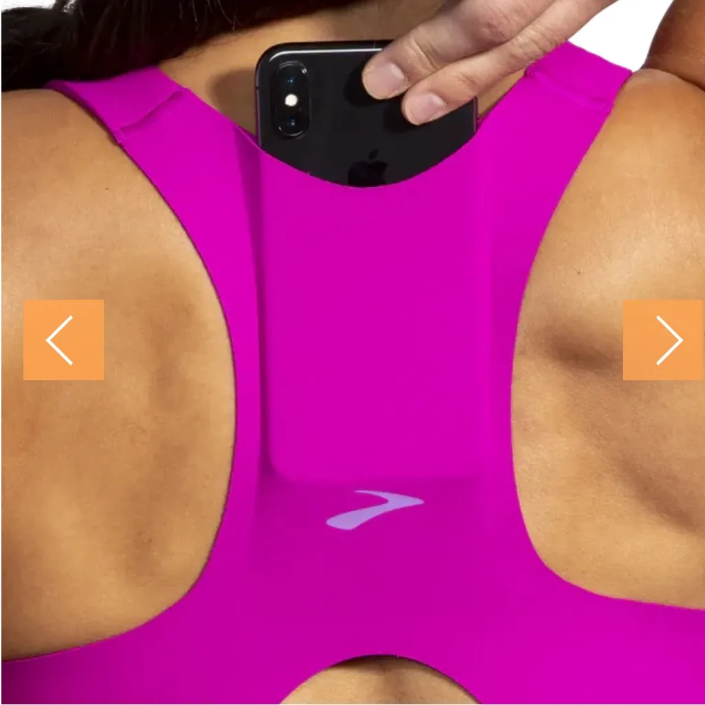 Brooks  DRIVE 3 POCKET RUN BRA size 32C/D - Image 2