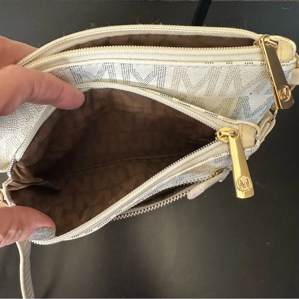 Milan Cream Crossbody Bag NWOT - Image 7