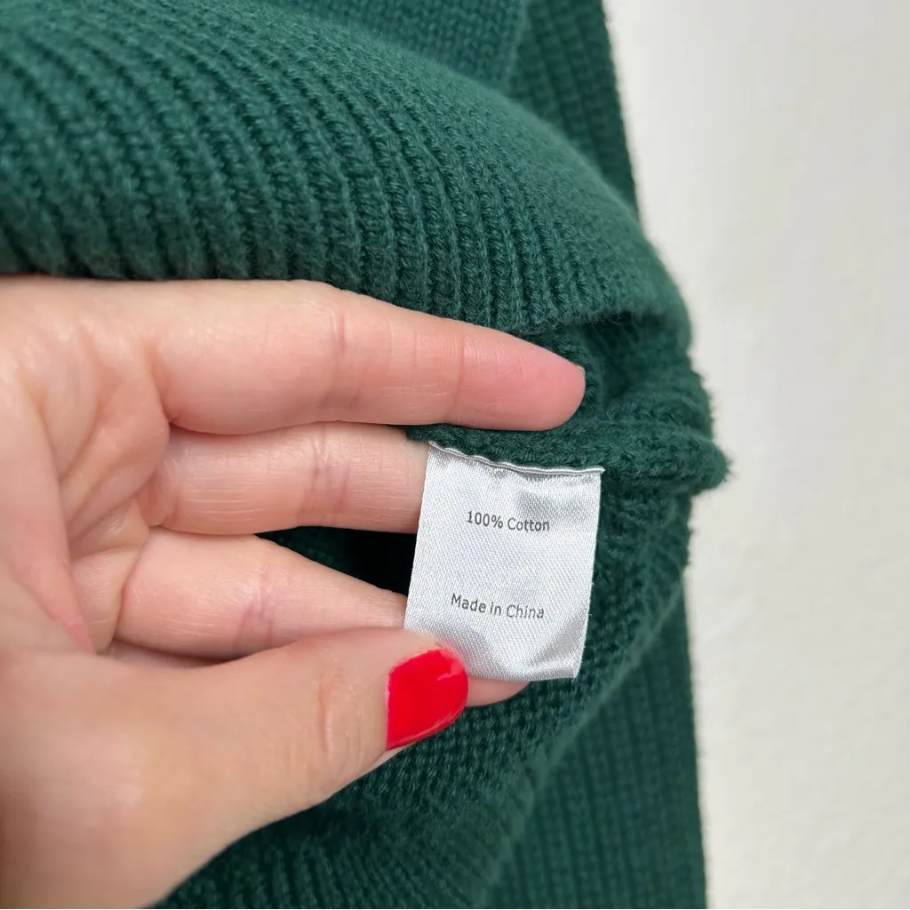 La Ligne Bastien Sweater green extra small Size XS - Image 11
