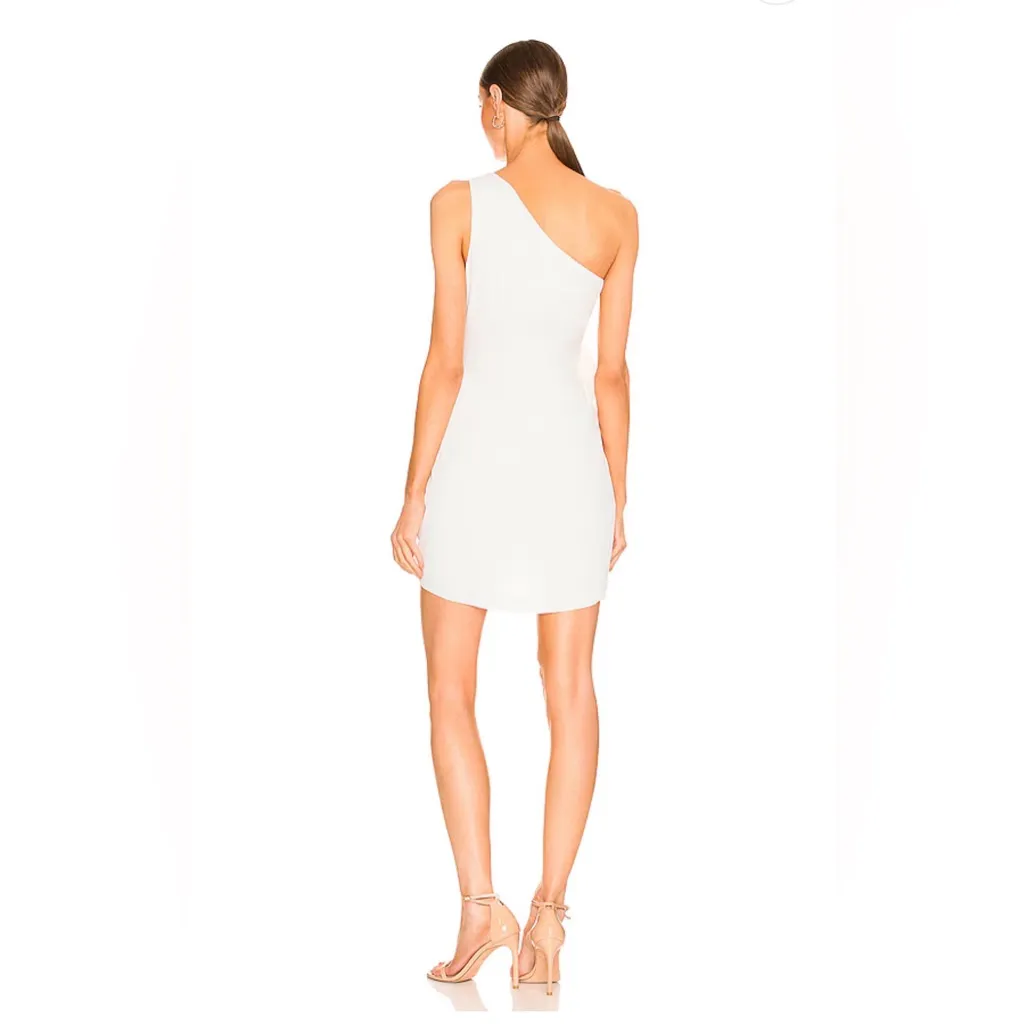 Amanda Uprichard Conetta Dress in Ivory, size S - Image 3