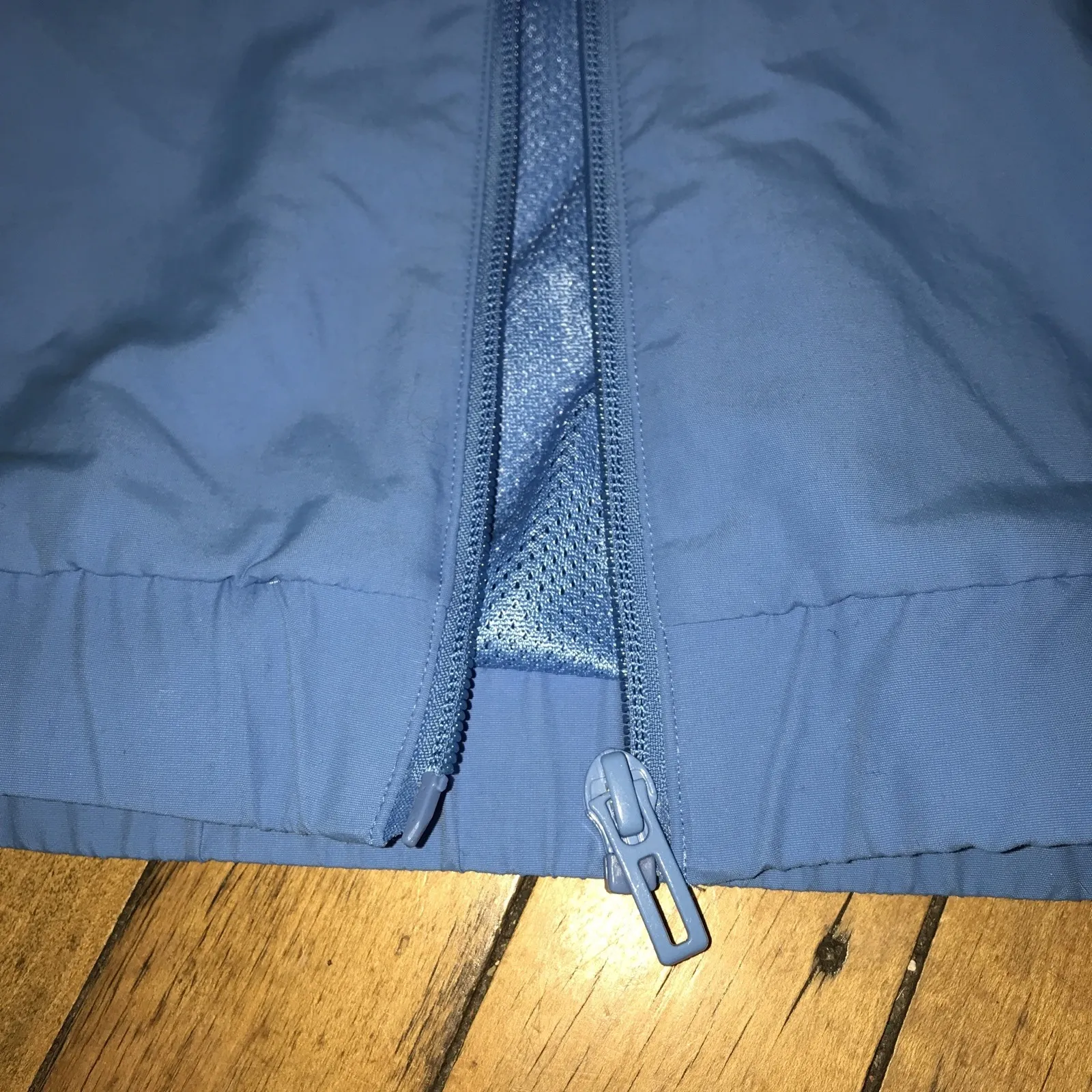 Arsenal Futbol Club Womens Large Blue Adidas FullZip Track Jacket - Image 4