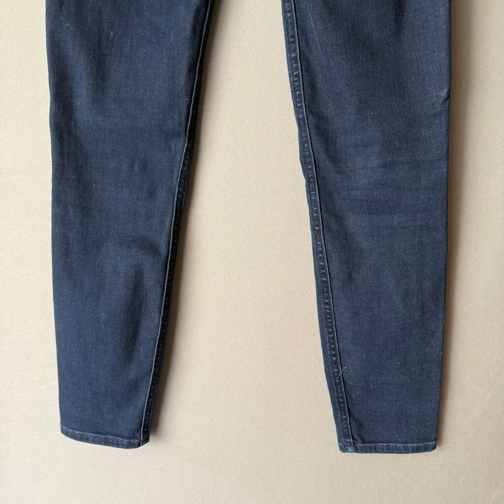 7 For All Mankind sz 23 blue jeans high waist‎ ankle jeans - Image 10
