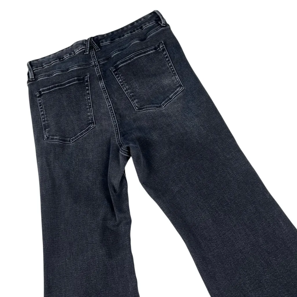Good American Soft Tech High Rise Black Denim Jeans - Image 9