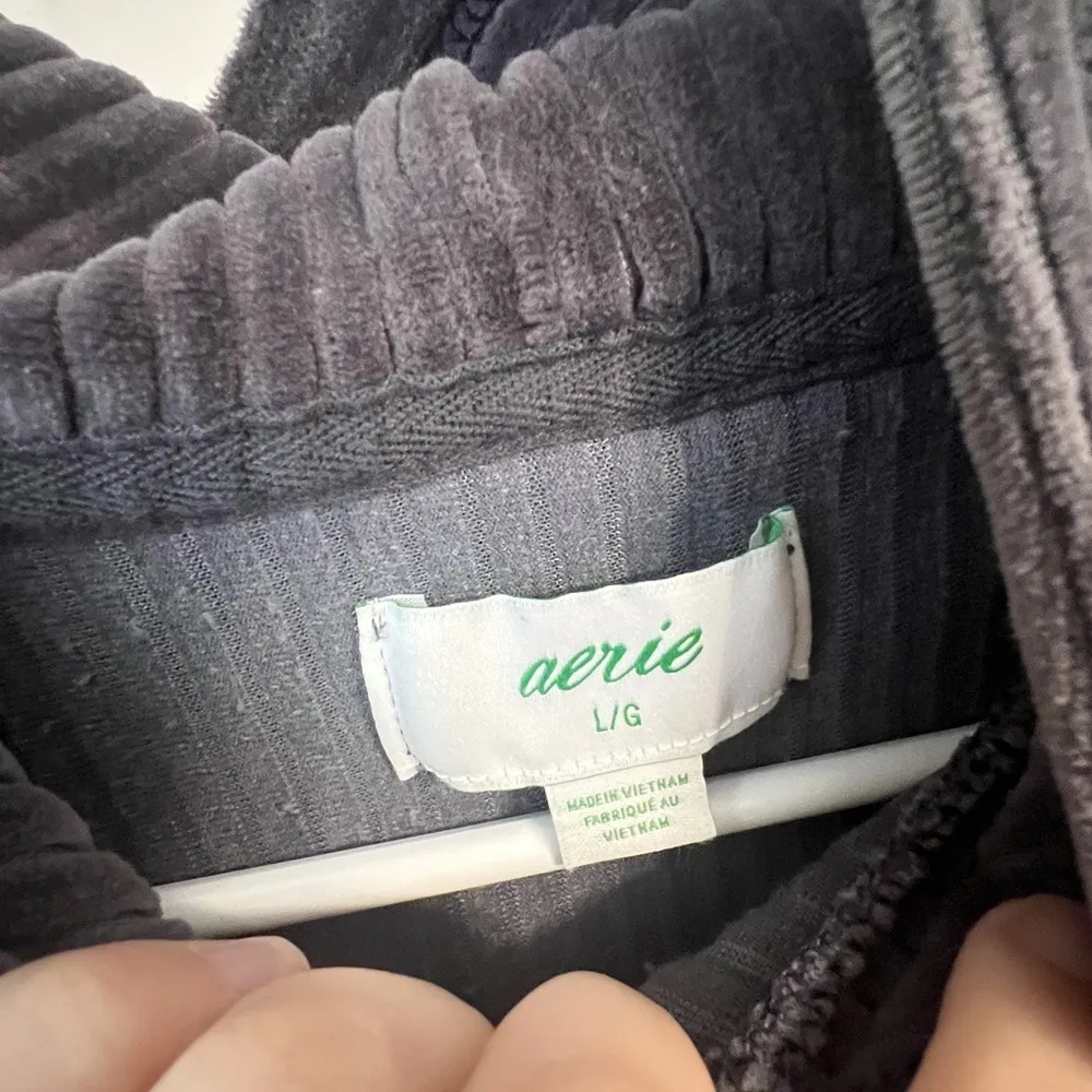 Aerie Groove On Velour Hoodie - Image 4
