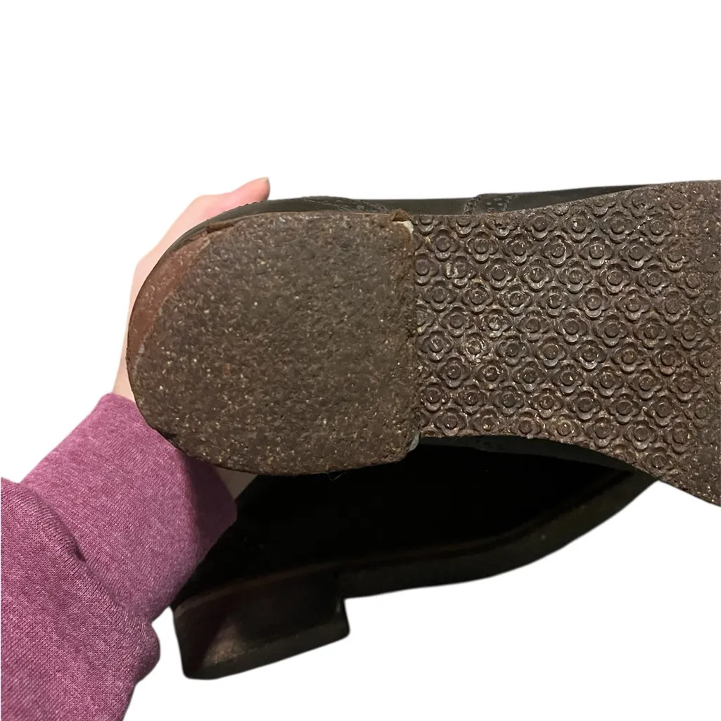 SEBAGO Claremont Sz 8M Women's Wingtip mahogany brown leather Boots Booties - Image 4