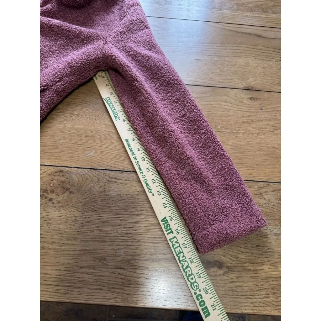 Old Navy Women Size Medium Jacket Teddy Sherpa Fleece Buttons Winter Preppy City - Image 8