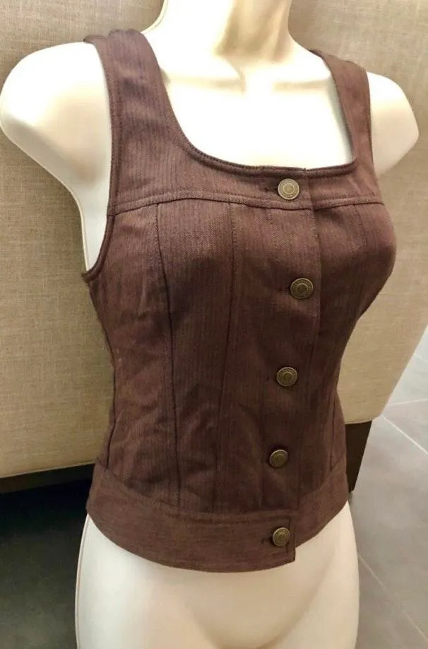 Mint Michael  Vest/Top. Sz XS - Image 3