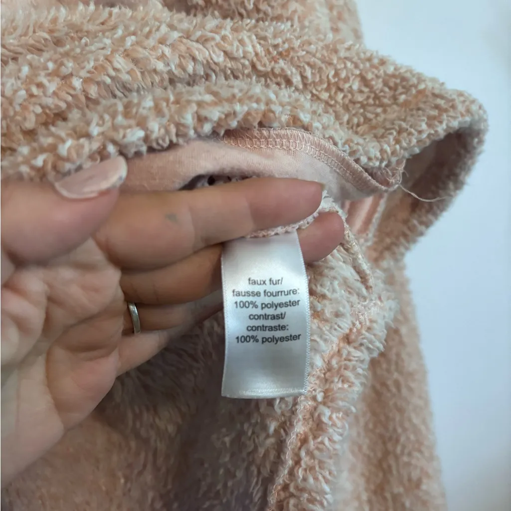 Maurices Pink Quilted Sherpa Pullover Sweatshirt - Image 9