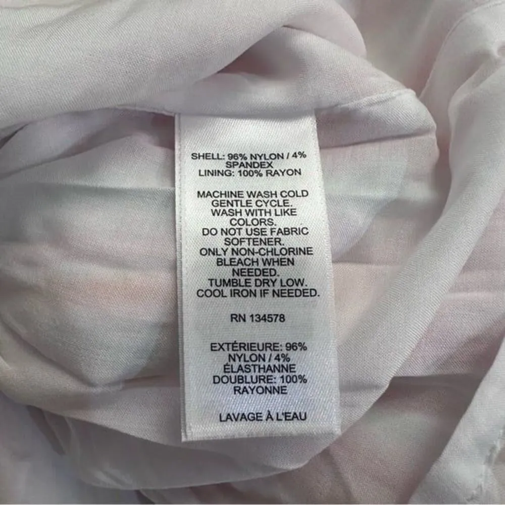 Vineyard Vines Harbor Smocked Mini Tiered Skirt Neon Rosa Size M NEW - Image 7