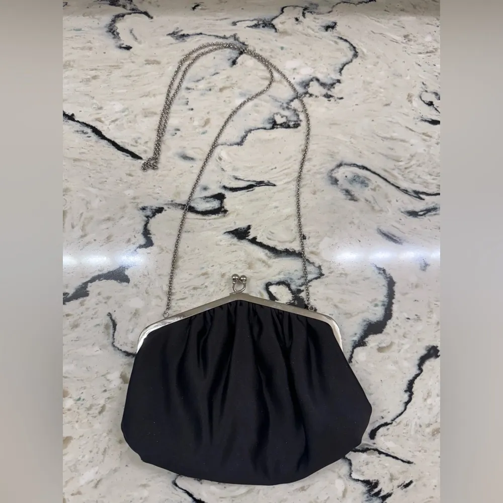 Small Black Clutch Purse - Image 2