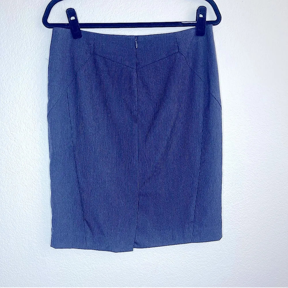Worthington Pinstripe Pencil Skirt Lined - Image 3