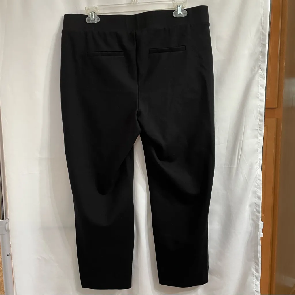 Torrid Black 0(Large) Ankle Pants Business Casual Career Work Minimalist Office - Image 7