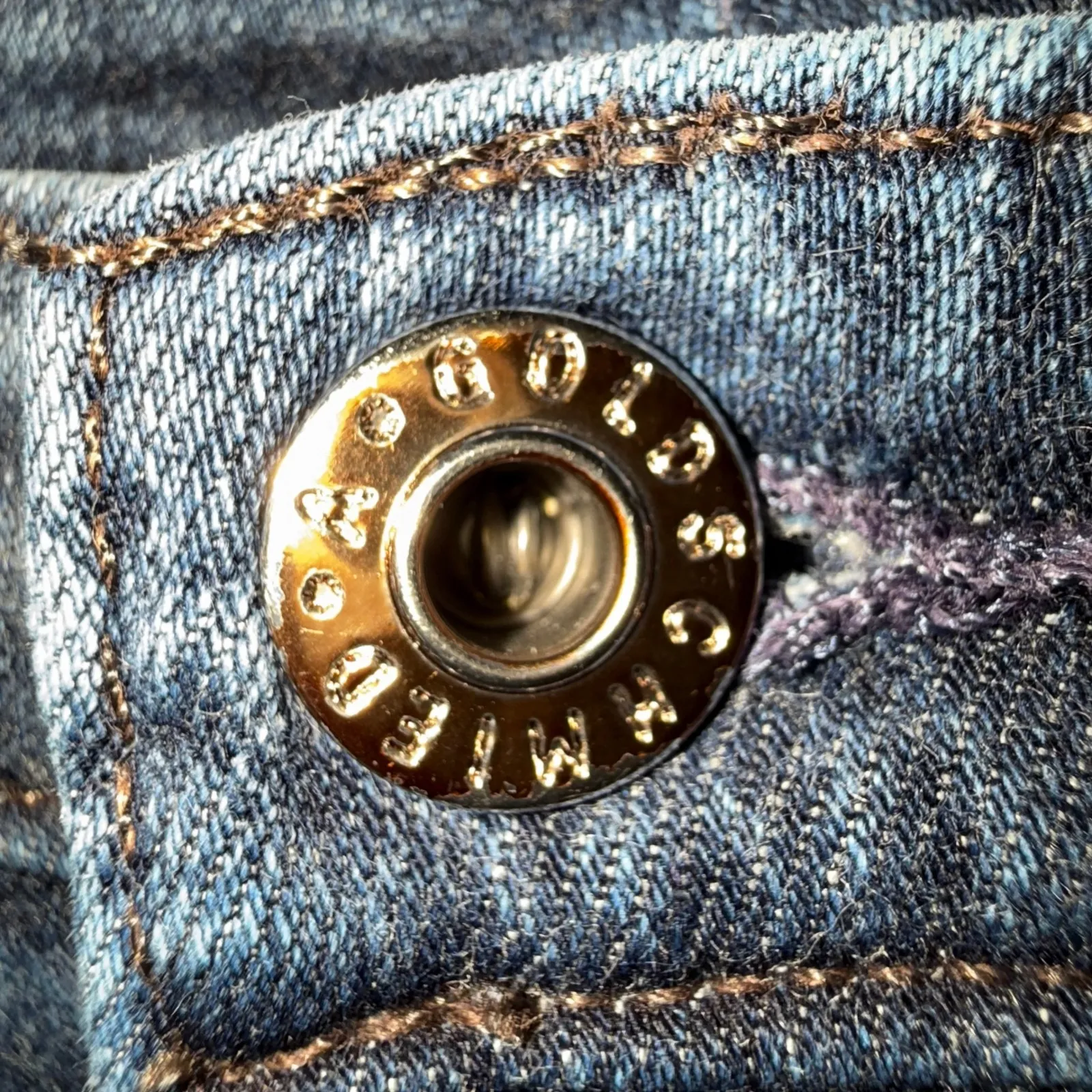 AG ADRIANO‎ GOLDSCHMIED Prima Mid Rise Dark Wash Cigarette Jeans Size 30R - Image 3