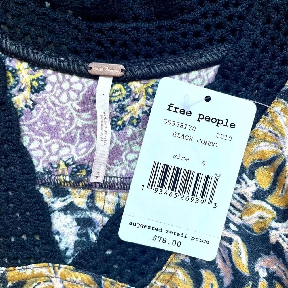 NWT Free People Flowy Top S - Image 3