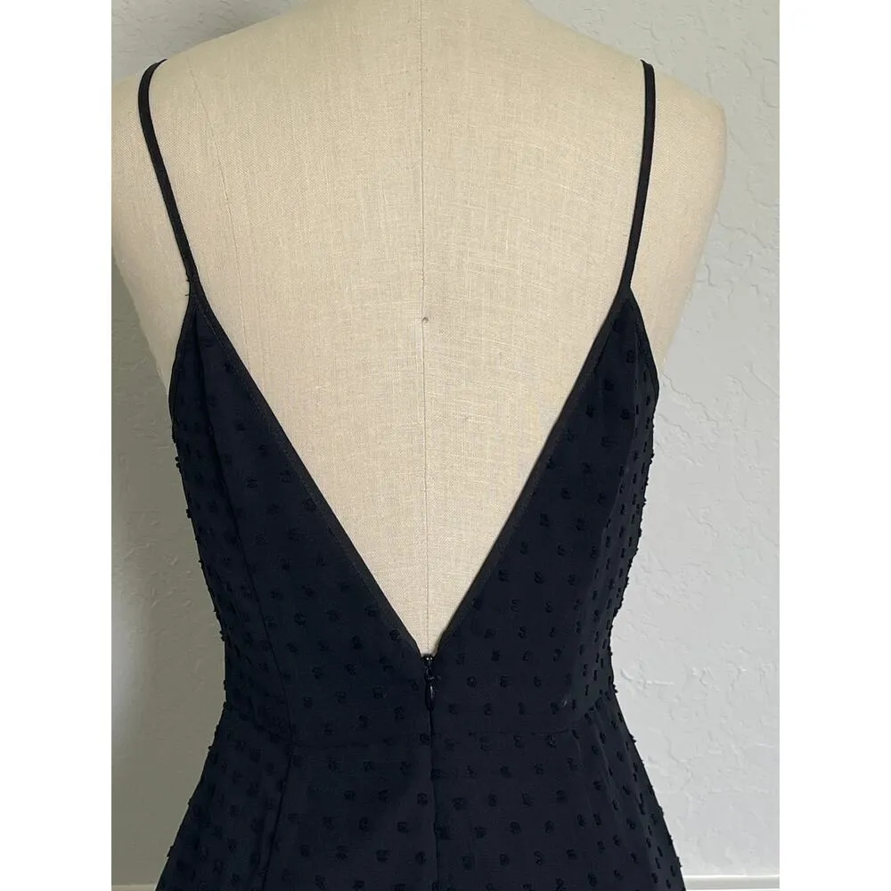 La Maison Talulah Black Ethereal Lily Midi Dress Swiss Dot - Image 8