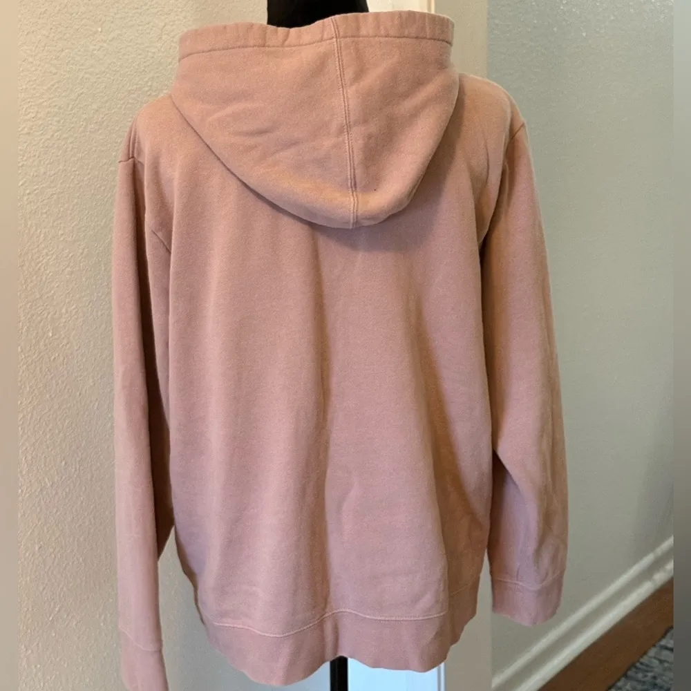 Playboy Pink Pullover Hoodie w/ Black Bunny Logo - Image 3