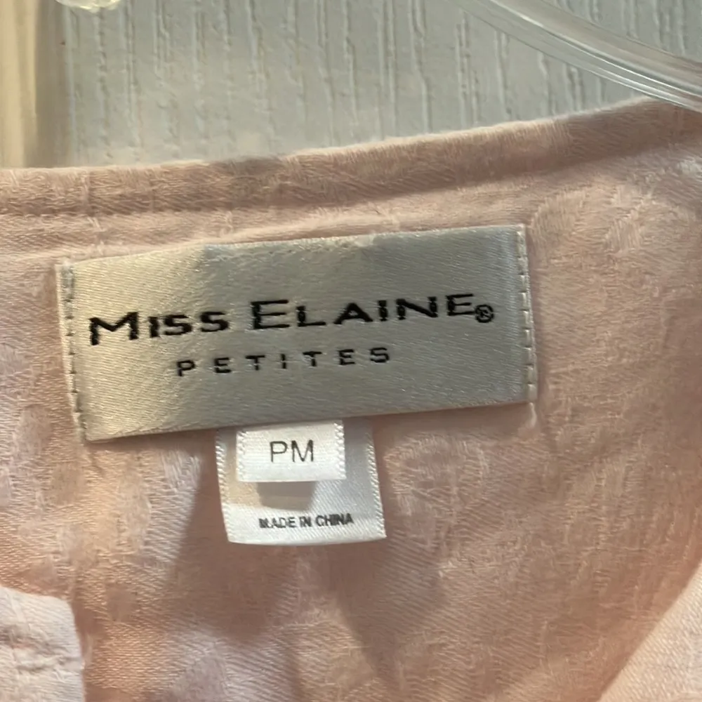 FINAL MARKDOWN Miss Elaine brocade look zip front robe petite medium Size undefined - Image 5