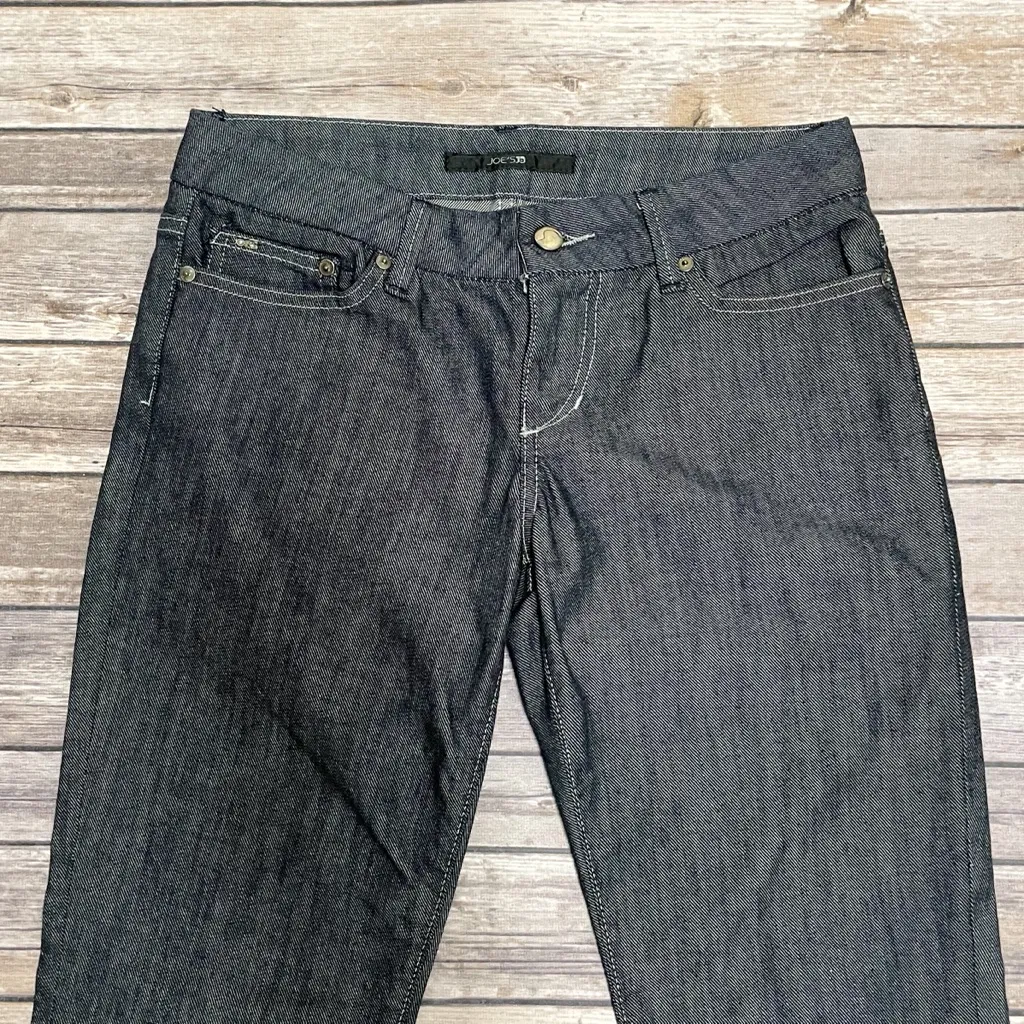 Joe’s Jeans Navy Blue White Striped Boot Cut Jeans - Image 3